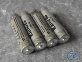 4 AAA batterier - Alkaline...