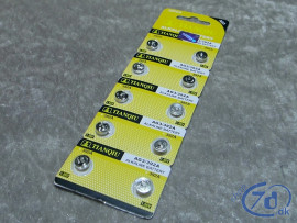 Knapcelle batterier LR41/ AG3 - 10 stk