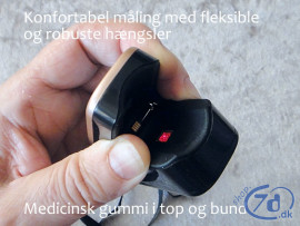 PulsOximeter med ilt, perfusion og puls - Nyeste model