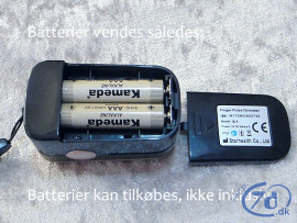 PulsOximeter med ilt, perfusion og puls - Nyeste model