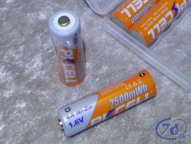 4 stk Nickel-Zink AAA 1,6 V...