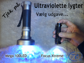 Ravlygte - UV lygte - For...