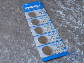 Knapcelle batterier CR2016...